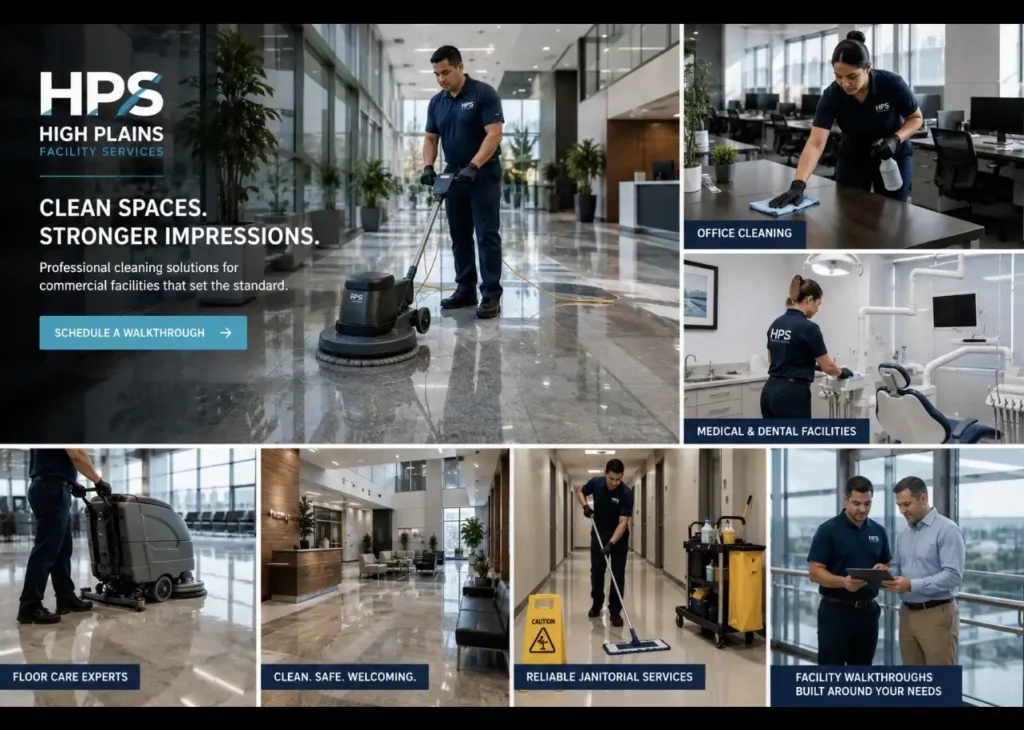 Commercial cleaning service in Amarillo TX